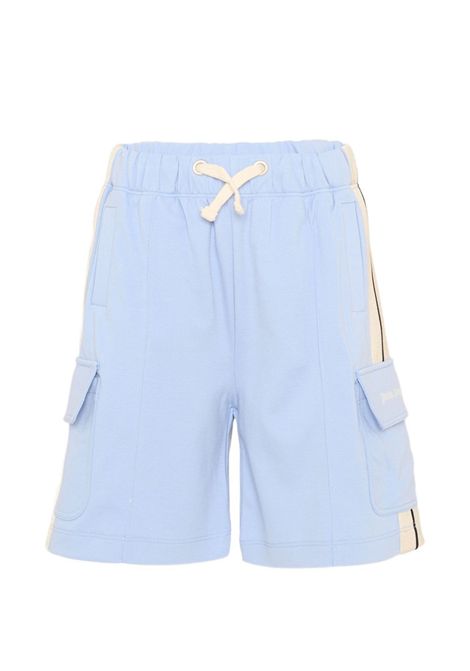 Bermuda con righe laterali PALM ANGELS | PBCL004S26FLE001960